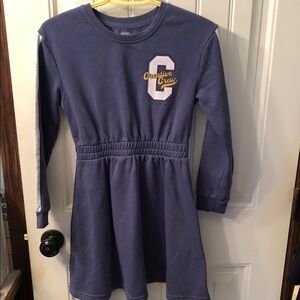 102. Blue Kids Dress. Size 10-12 kids